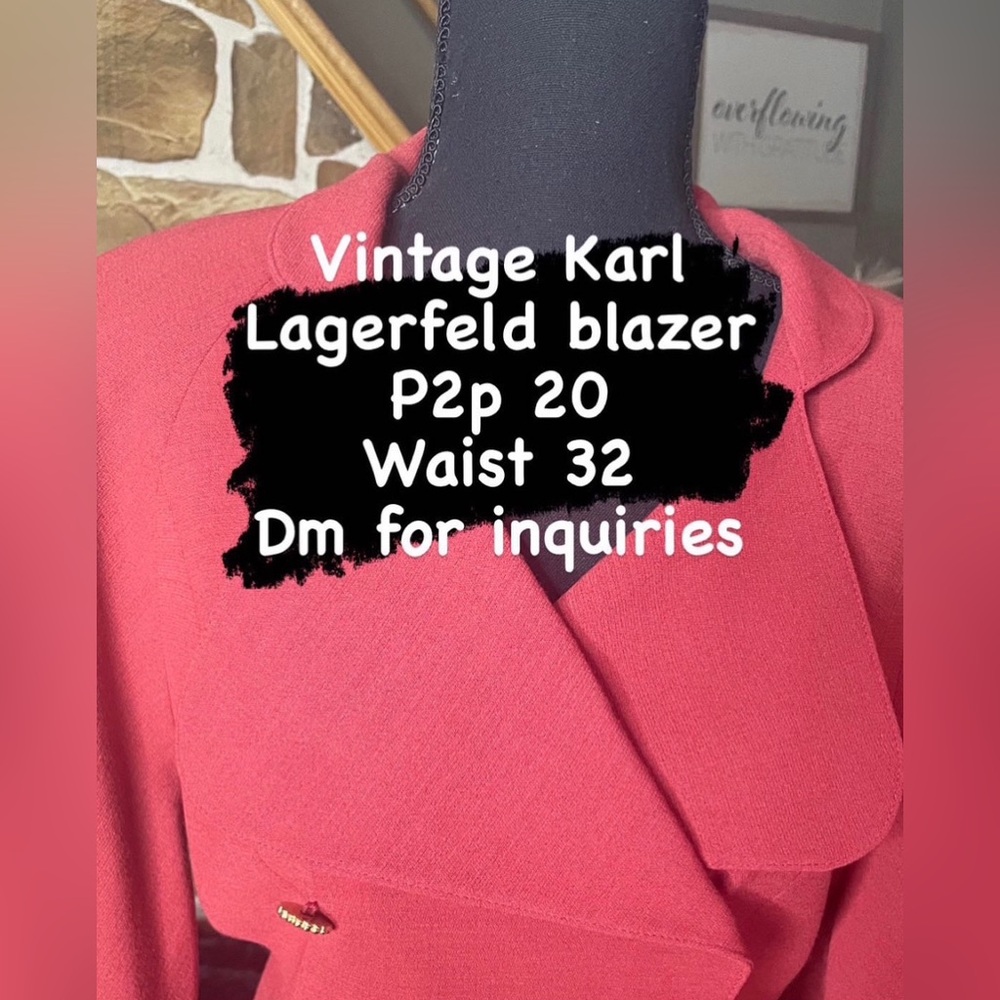 Pink blazer